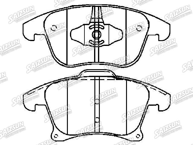 тормозная кладка Brake Pad Set:DG9C-2001-BB