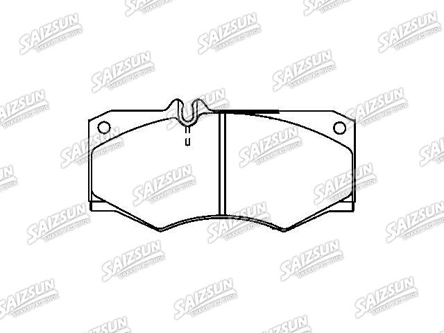 тормозная кладка Brake Pad Set:005 420 98 20