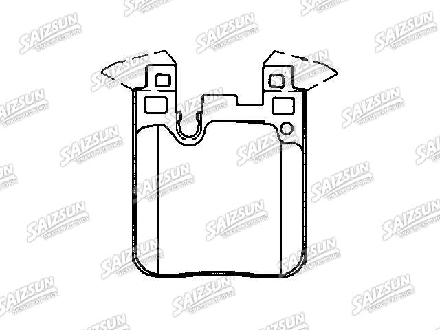 тормозная кладка Brake Pad Set:34 21 2 284 989