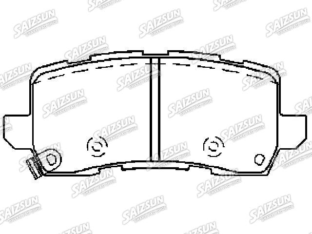 тормозная кладка Brake Pad Set:43022-TY2-A00