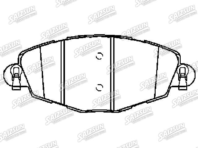 тормозная кладка Brake Pad Set:D1060-MP110-C2