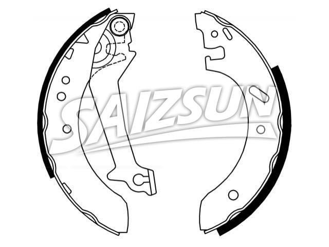 Brake Shoe Set:1 005 968