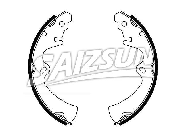 Brake Shoe Set Brake Shoe Set:BB62-26-310
