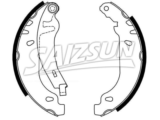 Brake Shoe Set Brake Shoe Set:77 01 202 661