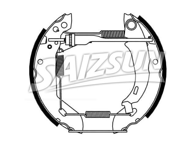 Brake Shoe Set Brake Shoe Set:95668072