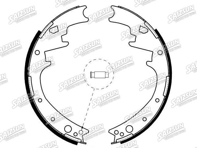 Brake Shoe Set Brake Shoe Set:4026648