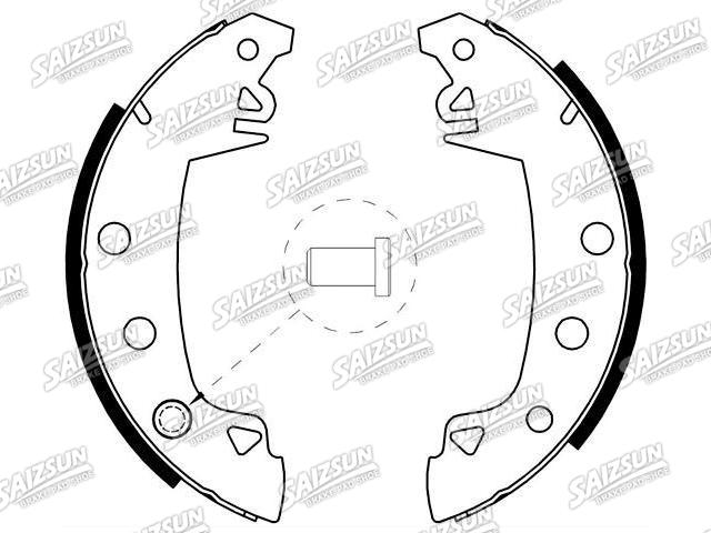Brake Shoe Set Brake Shoe Set:77 01 201 221