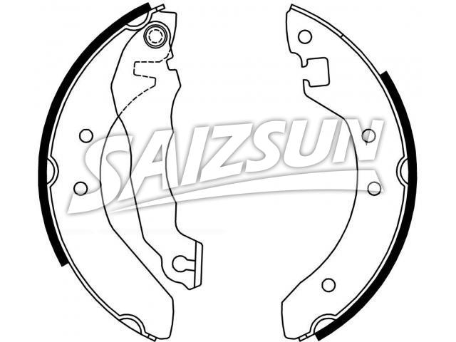 Brake Shoe Set Brake Shoe Set:GBS 90820