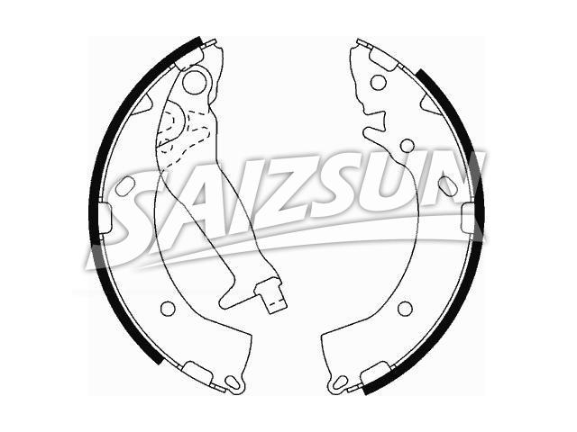 Brake Shoe Set Brake Shoe Set:58305-1CA10