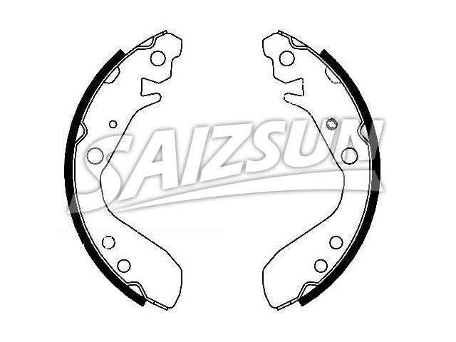Brake Shoe Set Brake Shoe Set:43154-SAA-004