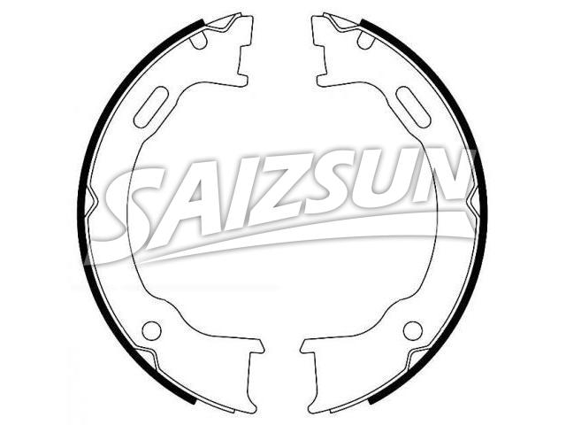 Brake Shoe Set:05093390AA