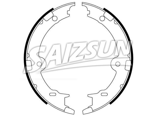 Brake Shoe Set:46530-50040