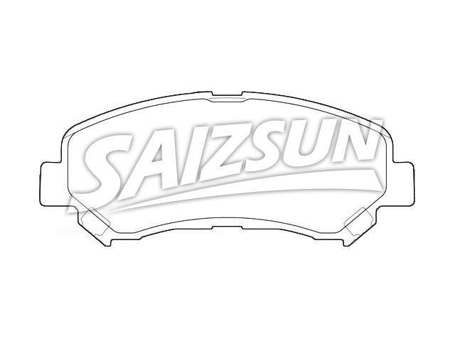 Pastillas de freno Brake Pad Set:55810-57L50