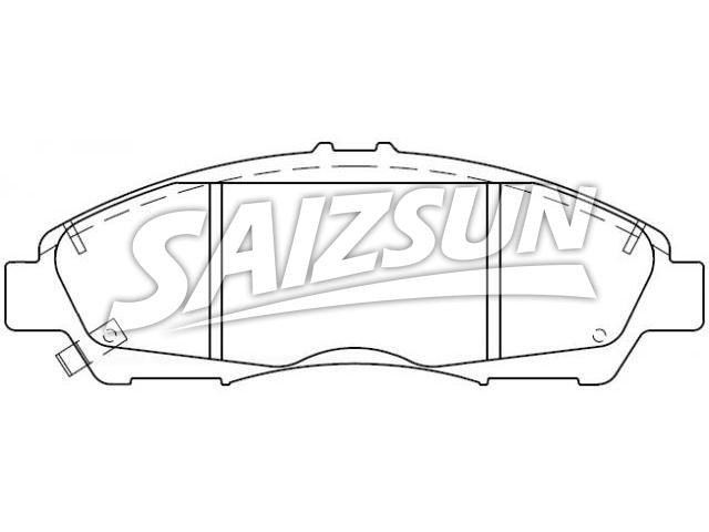 Pastillas de freno Brake Pad Set:22972580