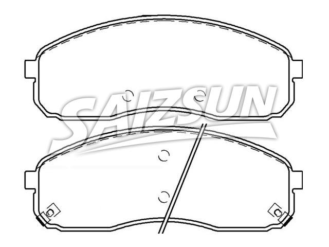 Pastillas de freno Brake Pad Set:0K56B-33-23Z