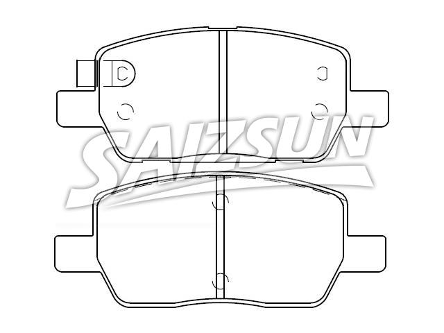 Brake Pad Set:13435253