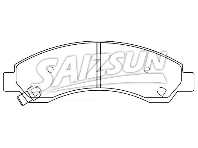 Plaquettes de frein Brake Pad Set:3501150-K00