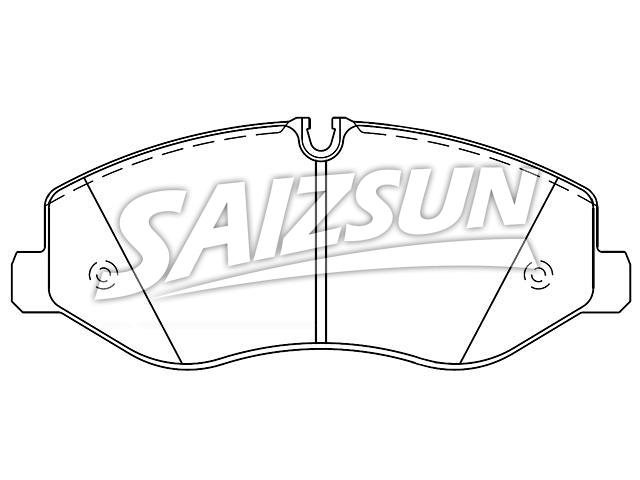 Plaquettes de frein Brake Pad Set:447 420 00 20