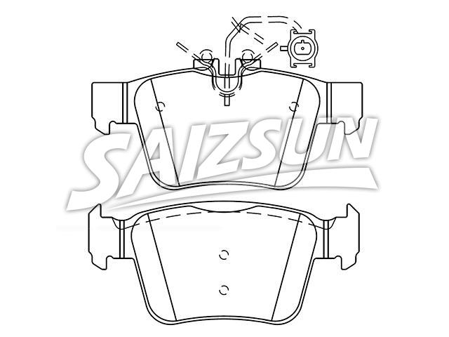 Plaquettes de frein Brake Pad Set:673004626