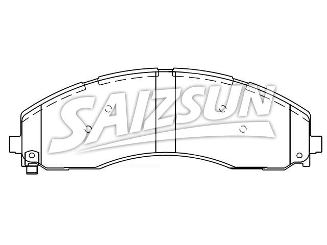 Plaquettes de frein Brake Pad Set:HC3Z-2001-B