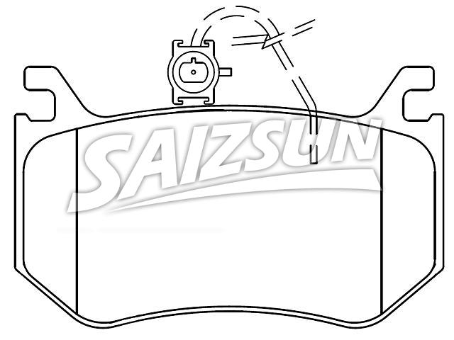 Pastillas de freno Brake Pad Set:6830 9144AA