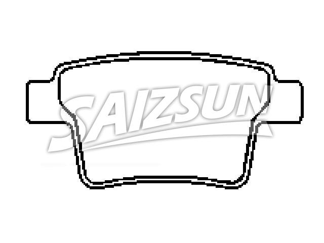 Pastillas de freno Brake Pad Set:1014020060