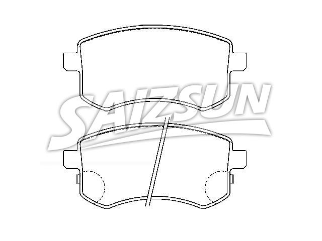 刹车片 Brake Pad Set:PW895175