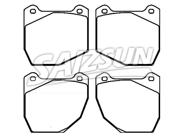 刹车片 Brake Pad Set:RJR698151