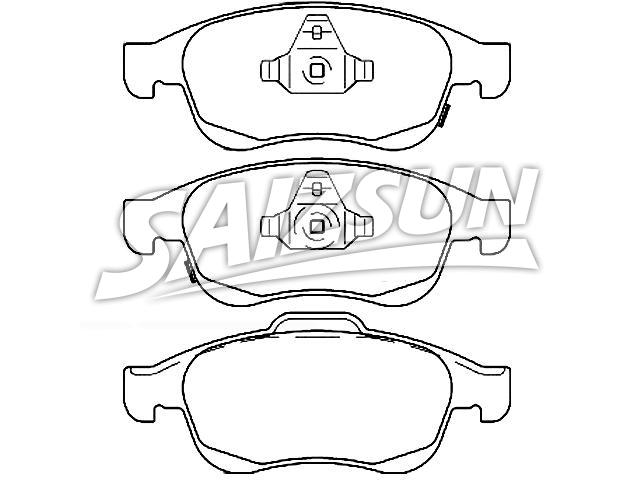 刹车片 Brake Pad Set:77367369