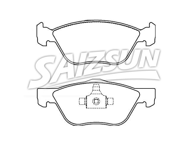 刹车片 Brake Pad Set:7 087 744