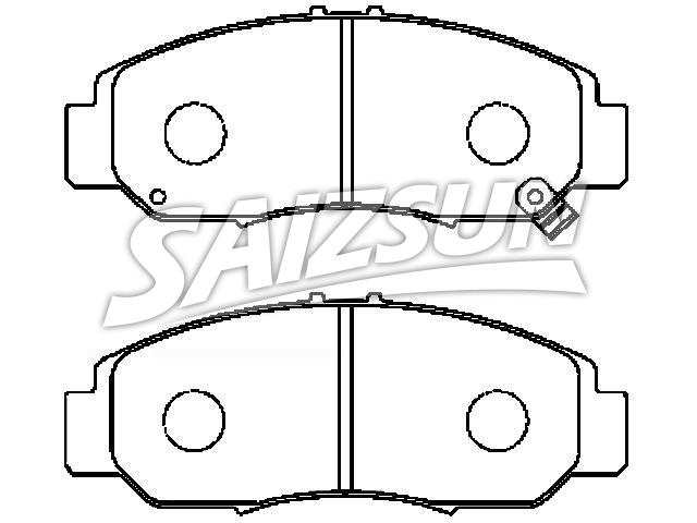 刹车片 Brake Pad Set:45022-TSE-K00