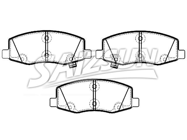刹车片 Brake Pad Set:90925370