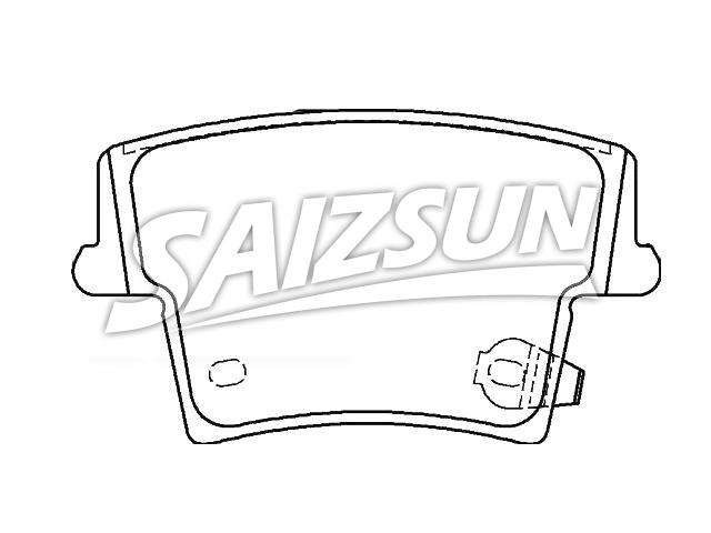 Pastillas de freno Brake Pad Set:68001440AB