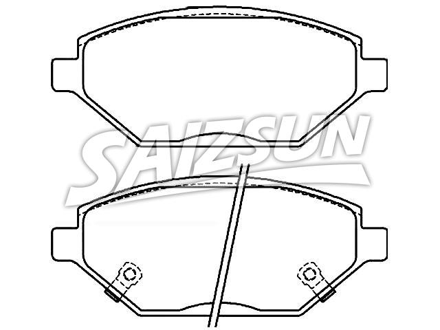 Pastillas de freno Brake Pad Set:42439339