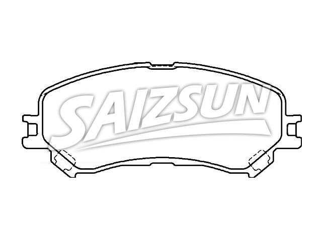 Pastillas de freno Brake Pad Set:41 06 061 24R