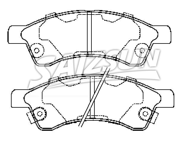 Pastillas de freno Brake Pad Set:2779-4210-0125
