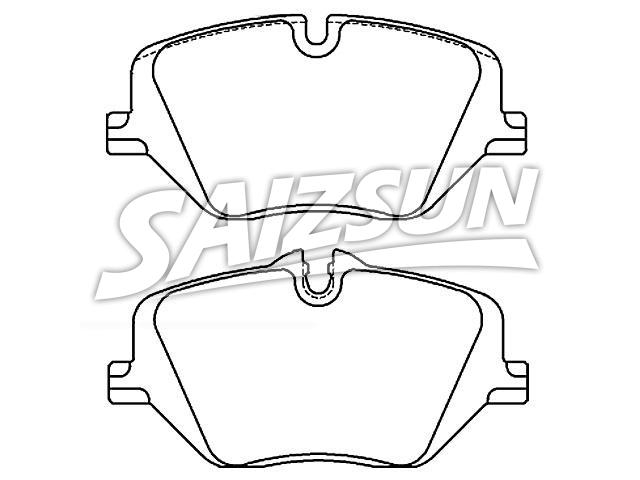 Brake Pad Set:34 10 6 897 141
