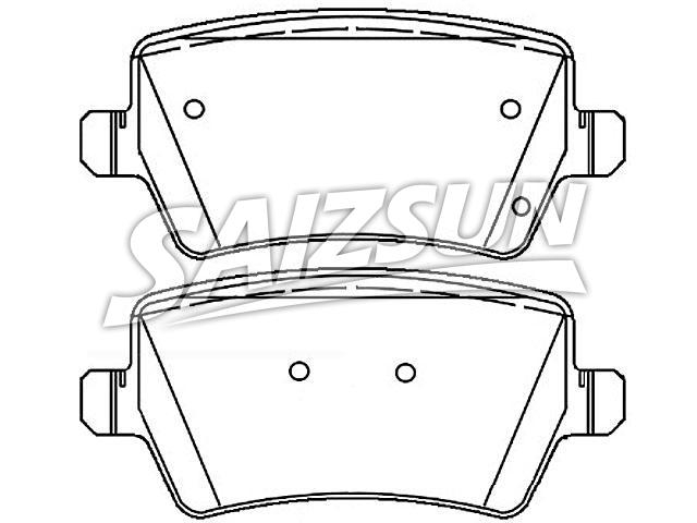 Brake Pad Set:ENS12D250AA
