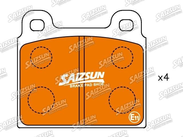 Plaquettes de frein Brake Pad Set:0060 713 601 00