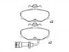 Plaquettes de frein Brake Pad Set:1 648 236