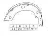 Kit mâchoire de frein Brake Shoe Set:K1244