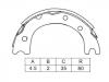 Kit mâchoire de frein Brake Shoe Set:46530-36020-000