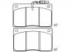 Plaquettes de frein Brake Pad Set:77 01 203 071