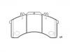 Plaquettes de frein Brake Pad Set:190 6191