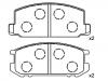 Plaquettes de frein Brake Pad Set:04491-12130