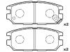 Plaquettes de frein Brake Pad Set:MB857610