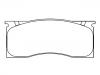 Plaquettes de frein Brake Pad Set:C5ZZ-2001-B