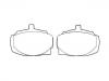 Plaquettes de frein Brake Pad Set:5059479