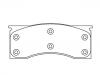 Plaquettes de frein Brake Pad Set:728-D1