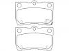 Plaquettes de frein Brake Pad Set:04466-30210